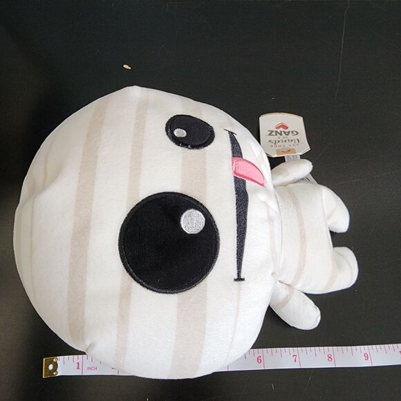 Ganz Squishy Squad Spooky Pal Mummy Plush 9" Halloween Tongue Sticking Out Toy - Picture 10 of 10